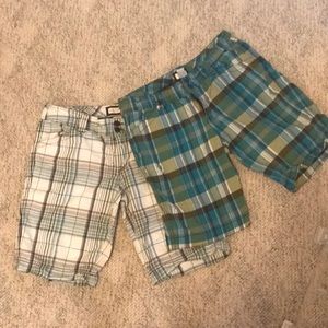 Maurices shorts sz 11/12 2 pair bundle